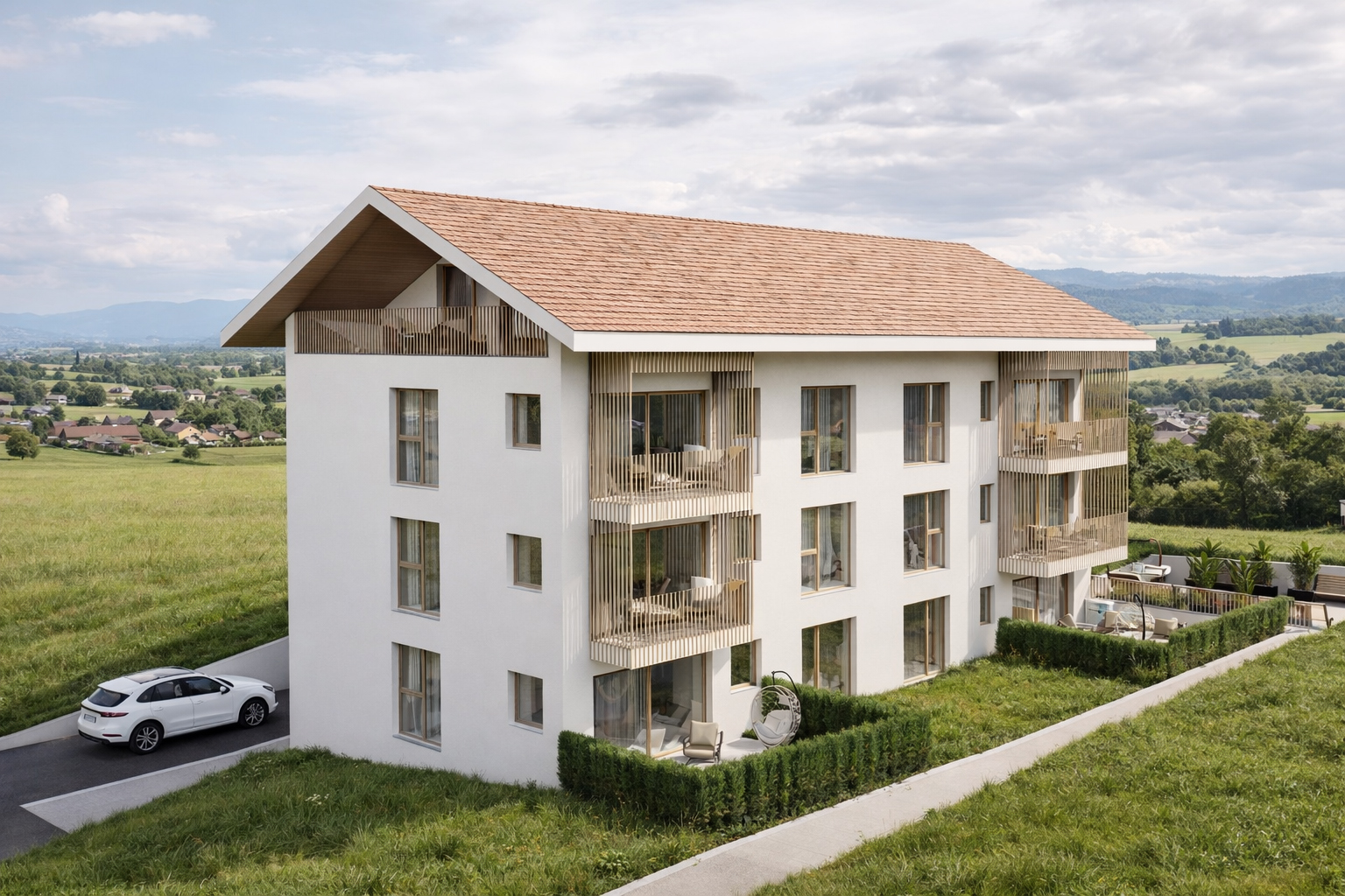 Immeuble en projet
